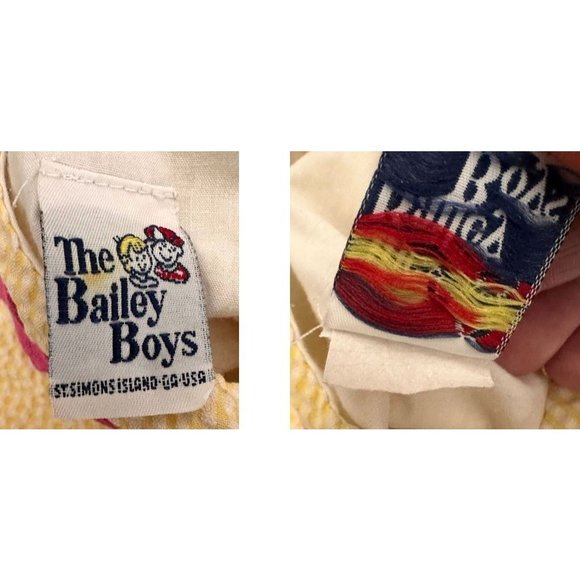 The Bailey Boys Girls Dress Seersucker Yellow White Flip Flops Back Butt… - Picture 11 of 12